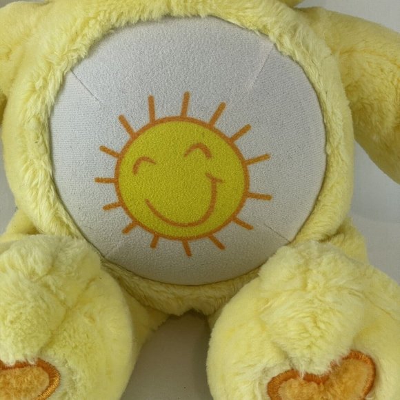 Care Bears Funshine Bear 15" Plush Talking & Lights Up TCFC 2002 Tested Working - Picture 6 of 10